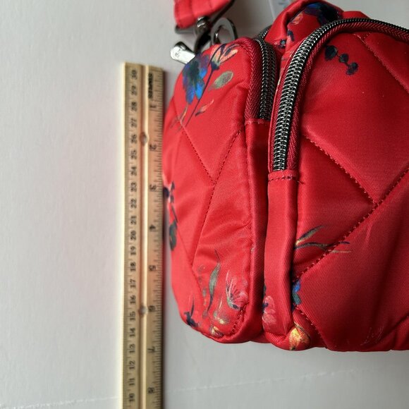 Lug Trolley 2 Crossbody Bag Bouquet Red NWT - Picture 9 of 11